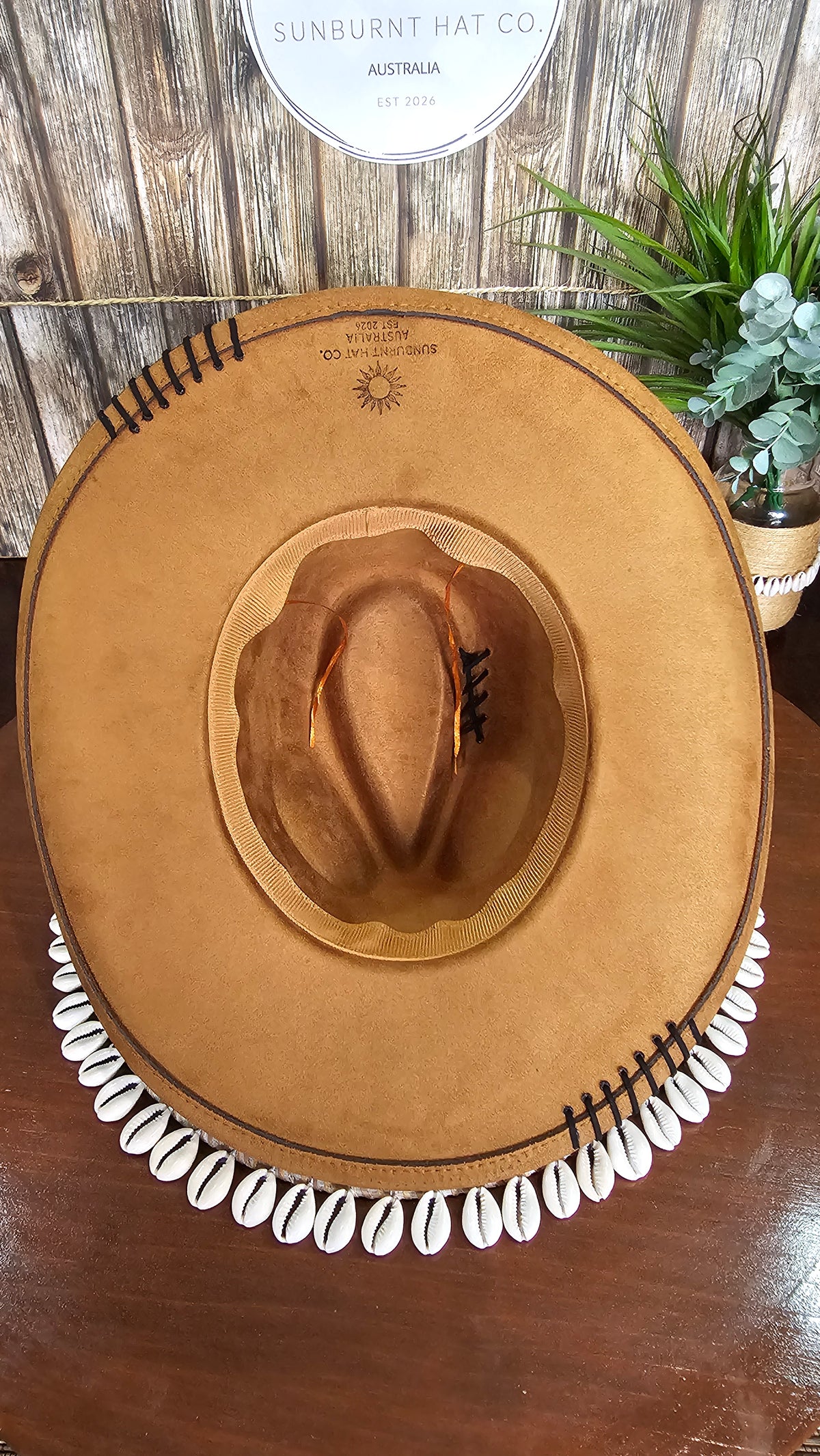 Big Rig Design Wide Brim - Camel