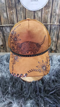 Trucker Hat Highland Cow - Camel