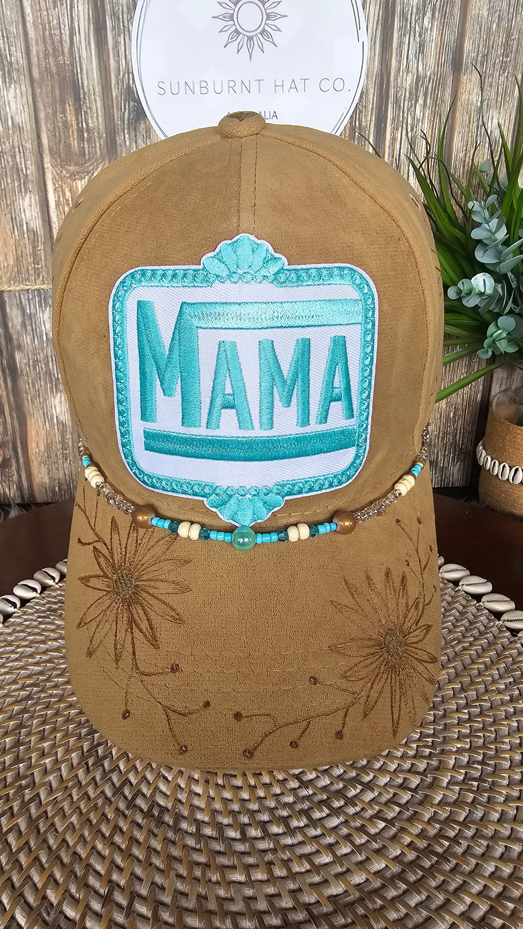 Baseball Cap Mama - Camel