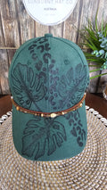 Monstera Baseball Cap- Green