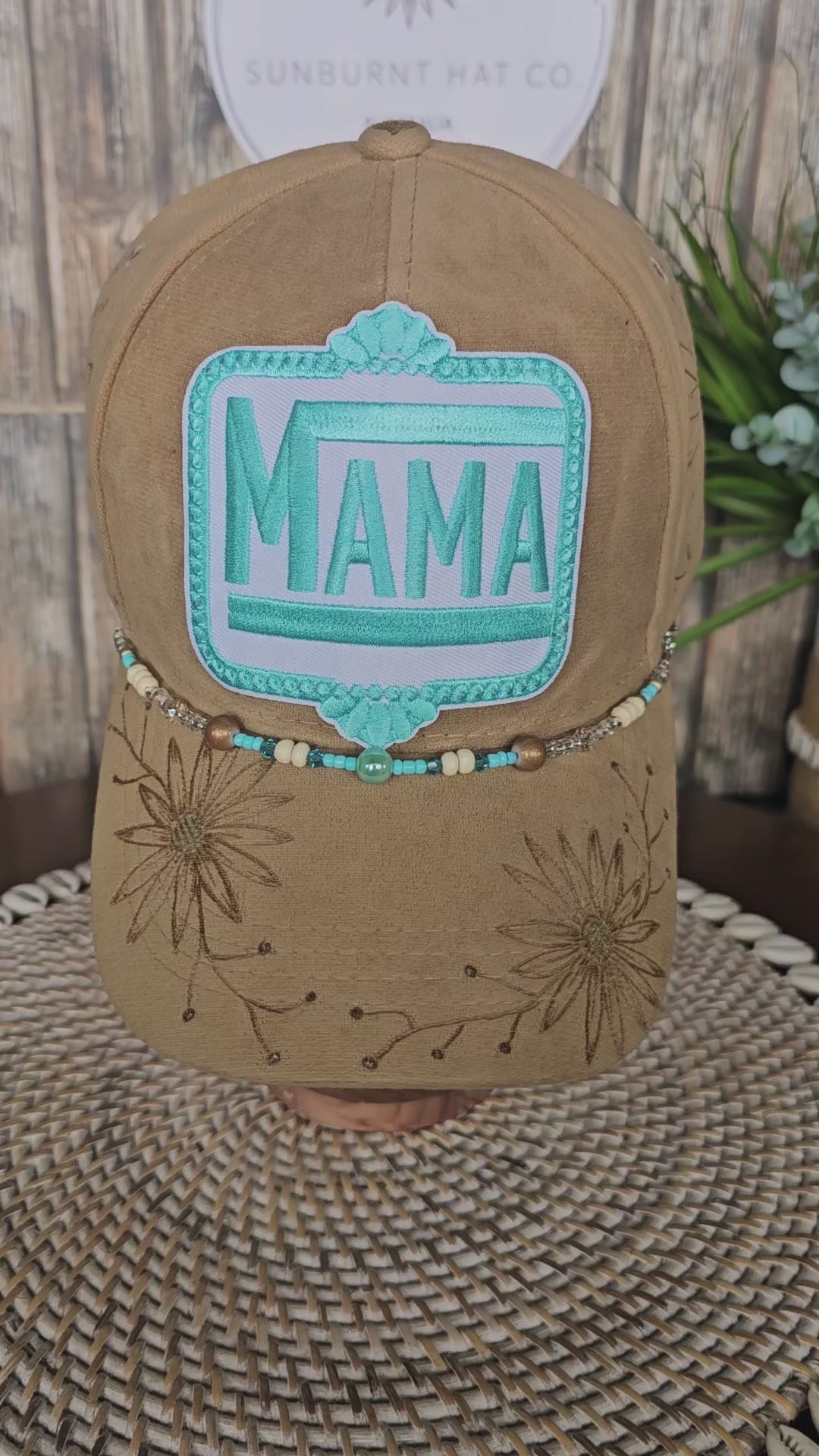 Baseball Cap Mama - Camel