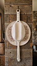 Macrame Hat Hanger - Single